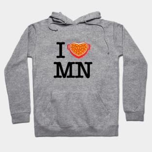 I Love Minnesota - I Heart MN Hot Dish Hoodie